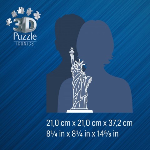 Puzzle 3d statua wolności