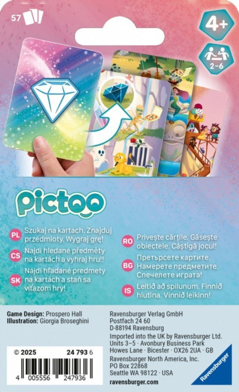 Gra karciana pictoo fantasy