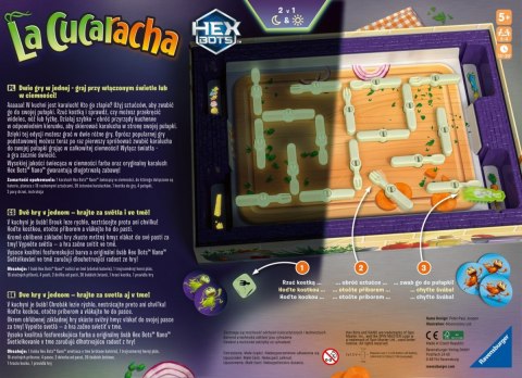 Gra la cucaracha świecąca w ciemności