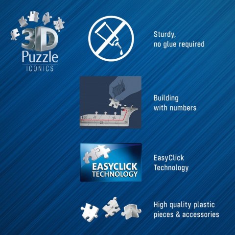Puzzle 3d 158 elementów samochód lamborghini huracan evo arando