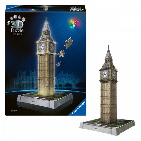 Puzzle 3d big ben londyn