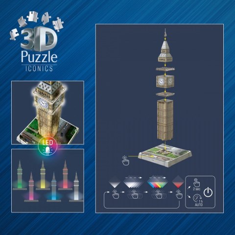 Puzzle 3d big ben londyn