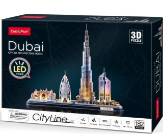 Puzzle 3d led dubaj