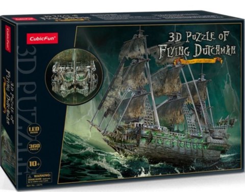 Puzzle 3d led latający holender