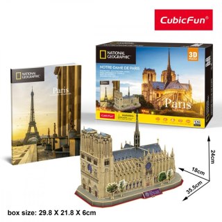 Puzzle 3d notre dame national geographic
