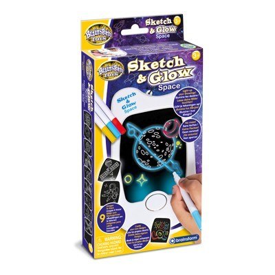 Tablet sketch & glow brainstorm - kosmos