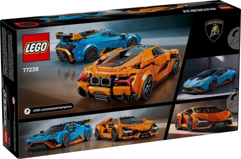 77238 - LEGO Speed Champions - Lamborghini Revuelto i Huracán STO