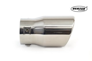 Końcówka tłumika wydechu stal nierdzewna mt 007 chrom amio-01307