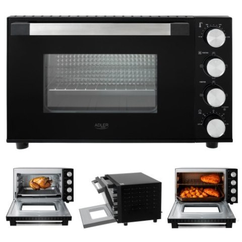 AD 6031 Piekarnik elektryczny 30l | ruszt do pieczenia | rożen