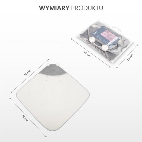 OTULACZ DO FOTELIKA PLUSZ BARANEK 75X75 RÓŻOWY