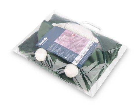 OTULACZ DO FOTELIKA PLUSZ BARANEK 75X75 ZIELONY