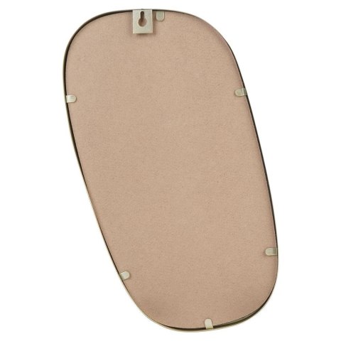 Lustro ścienne złote 19,5x35 cm