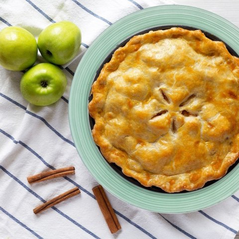 Podtalerz dekoracyjny okrągły taca do serwowania podkładka pod talerz miętowa 33 cm